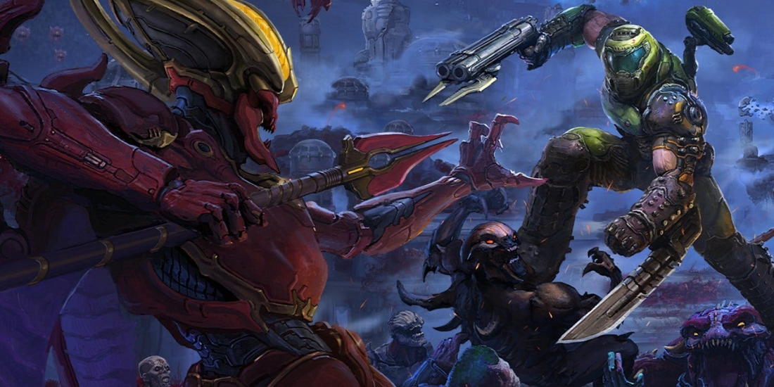 Expansão The Ancient Gods jogável sem Doom Eternal