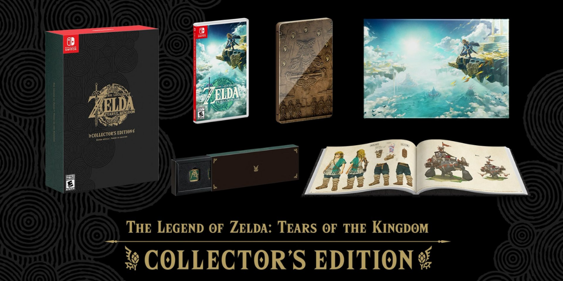 Edição de colecionador de Zelda: Tears Of The Kingdom e mais