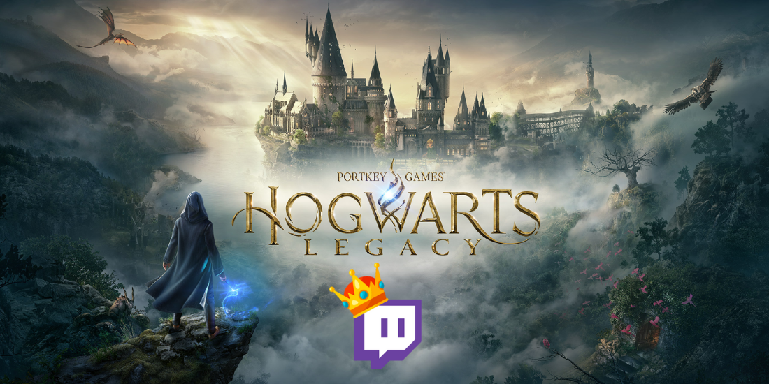 Hogwarts Legacy está dominando o Twitch agora